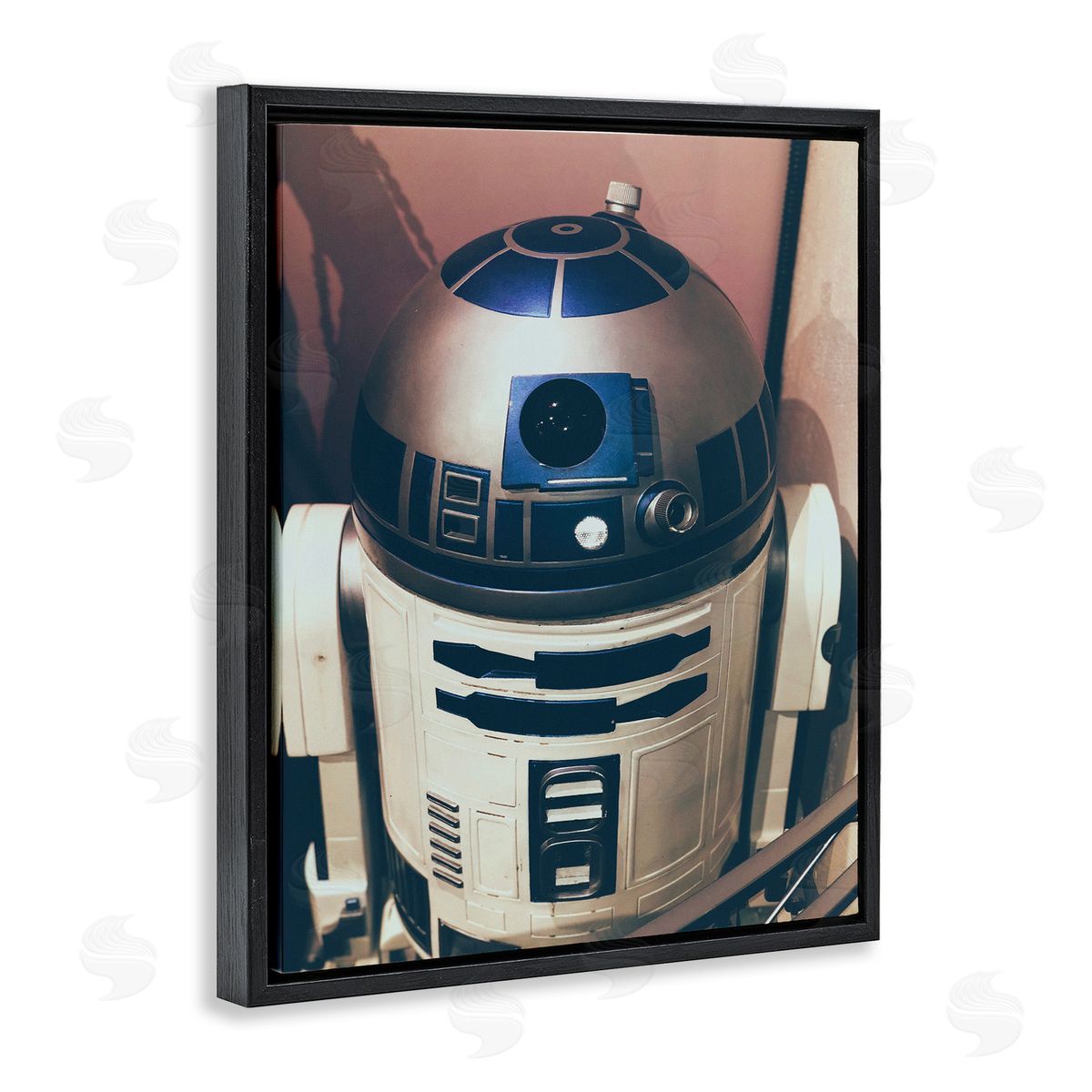 Nice Nshuti Iconic Retro Sci-fi Space Robot Blue White