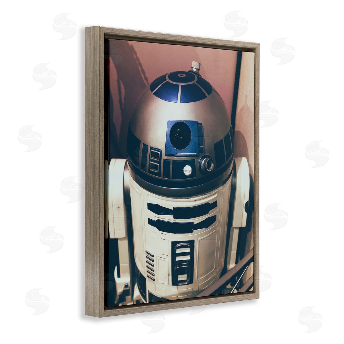 Nice Nshuti Iconic Retro Sci-fi Space Robot Blue White