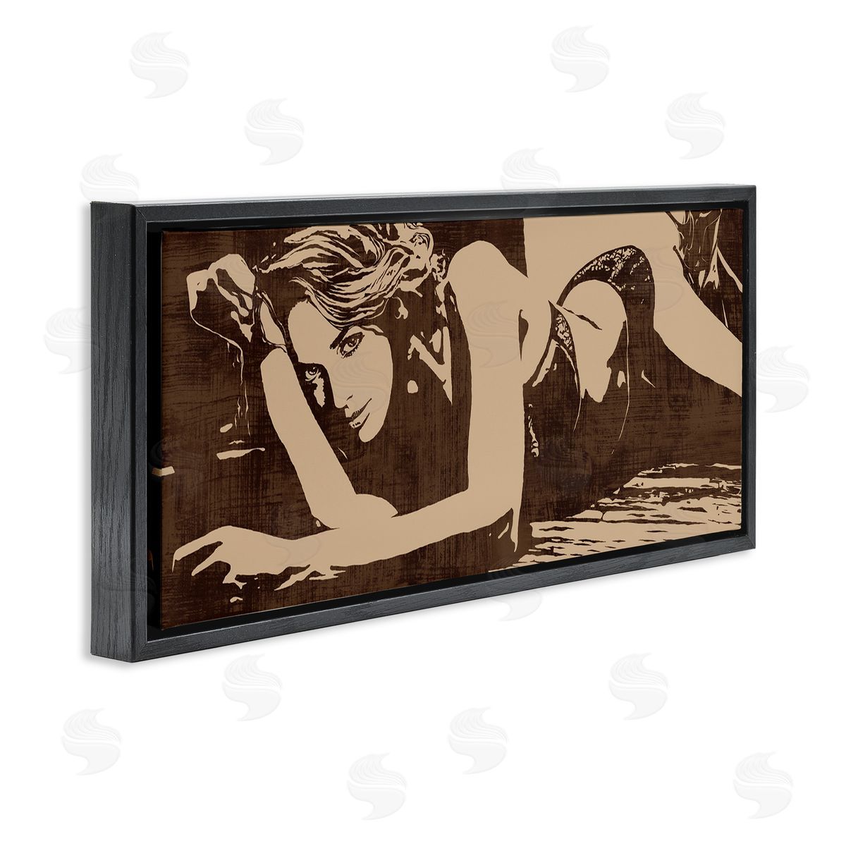 Andrew Cooper Alluring Female Resting Seductive Face Sepia Tone