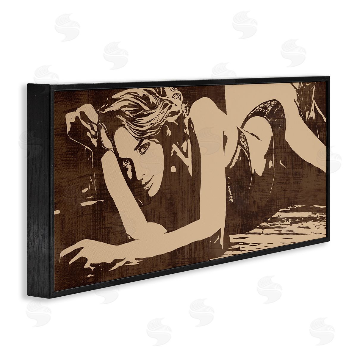 Andrew Cooper Alluring Female Resting Seductive Face Sepia Tone