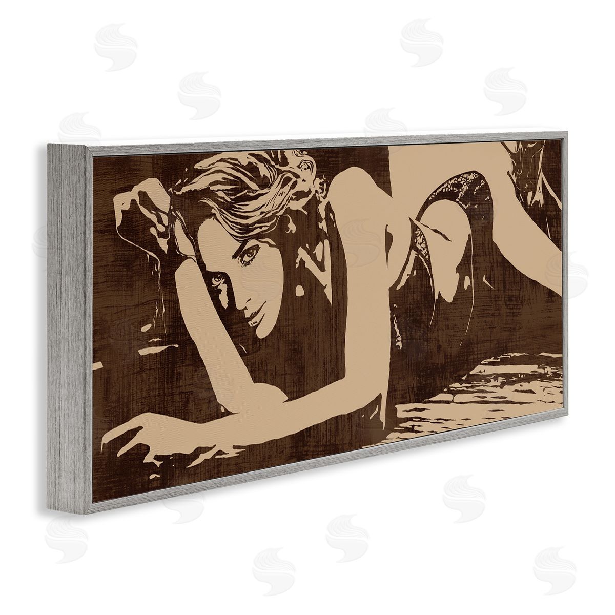 Andrew Cooper Alluring Female Resting Seductive Face Sepia Tone