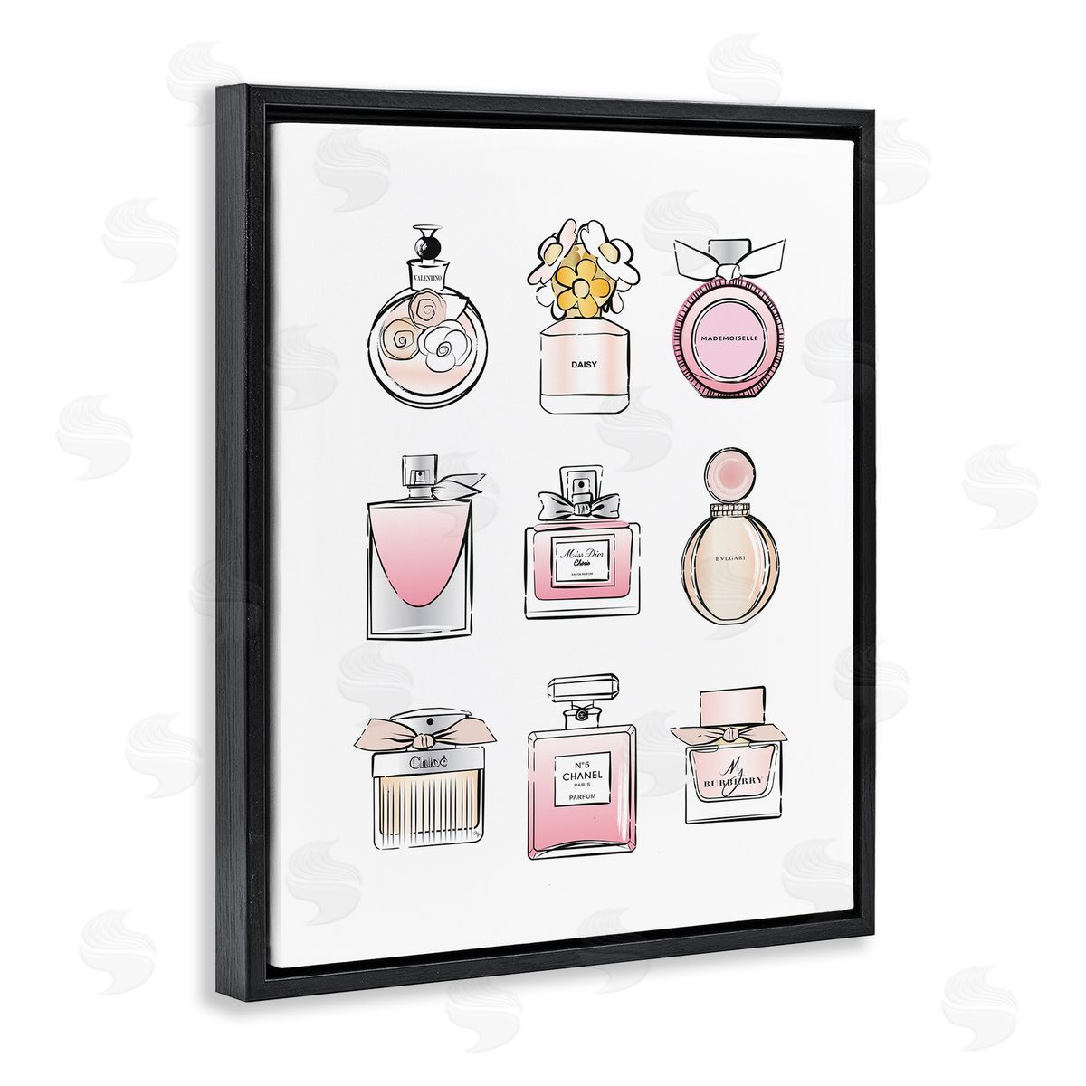 Martina Pavlova fr_sideagrance Bottle Glamour Chic Modern Fashion Illustrations