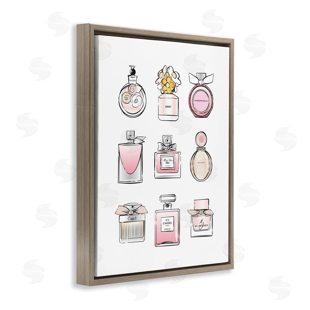 Martina Pavlova fr_sideagrance Bottle Glamour Chic Modern Fashion Illustrations