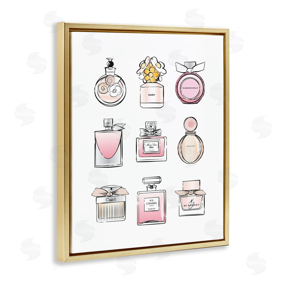 Martina Pavlova fr_sideagrance Bottle Glamour Chic Modern Fashion Illustrations