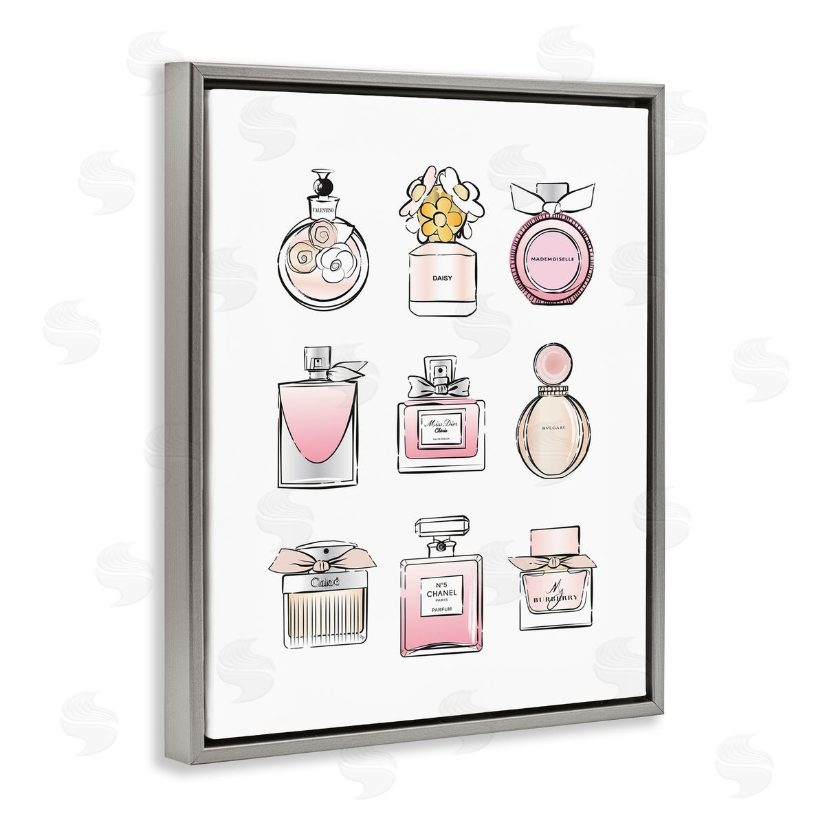 Martina Pavlova fr_sideagrance Bottle Glamour Chic Modern Fashion Illustrations
