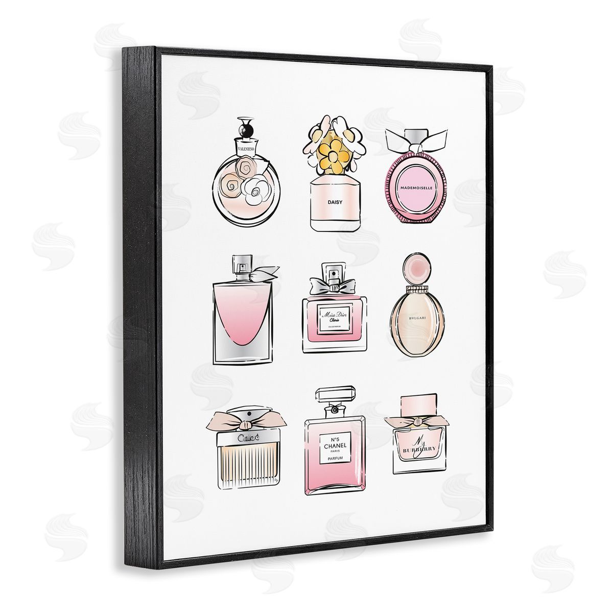 Martina Pavlova fr_sideagrance Bottle Glamour Chic Modern Fashion Illustrations
