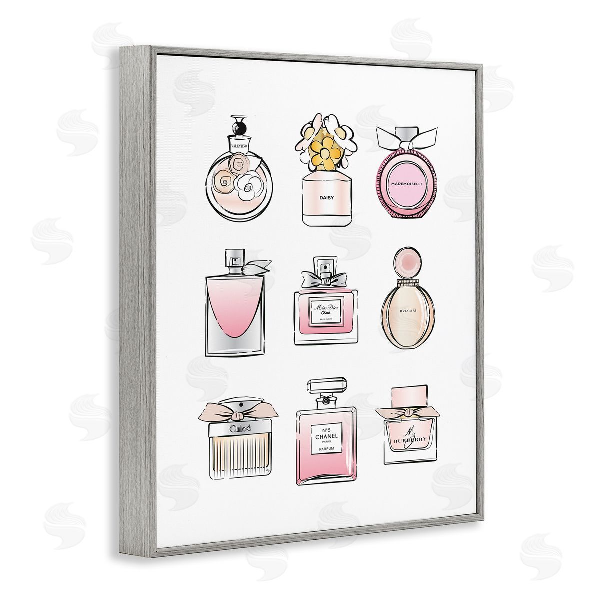 Martina Pavlova fr_sideagrance Bottle Glamour Chic Modern Fashion Illustrations