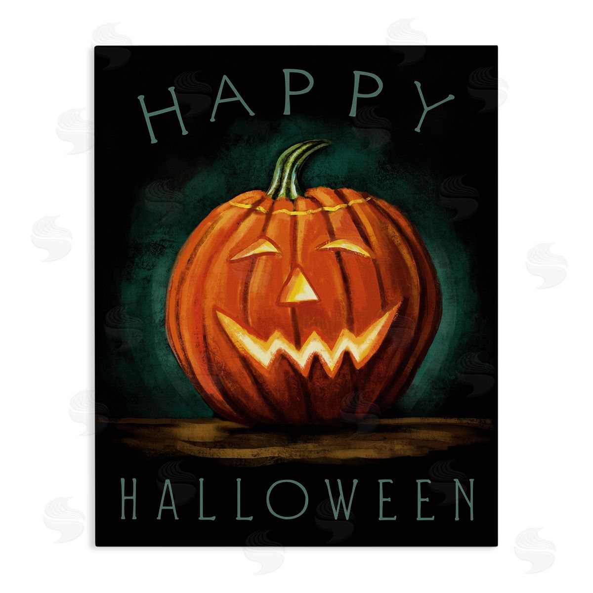 Elizabeth Tyndall Happy Halloween Happy Jack-O-Lantern Smile Festive