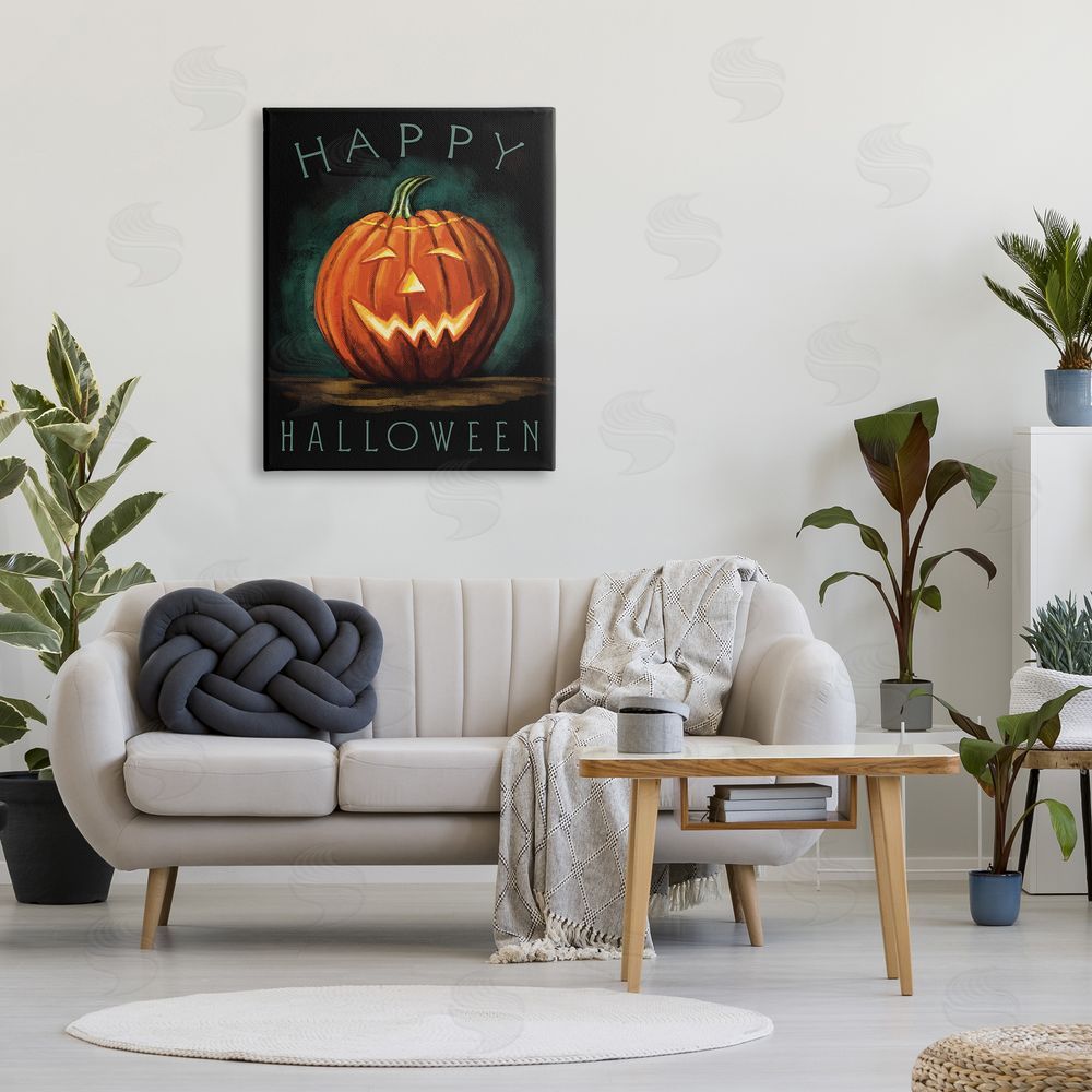 Elizabeth Tyndall Happy Halloween Happy Jack-O-Lantern Smile Festive