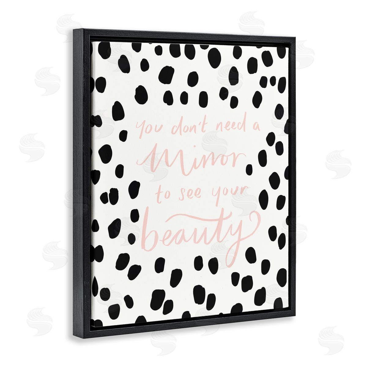 Heather McLaughlin Don't Need A Mirror Sentiment Beauty Positivity Polka-Dots