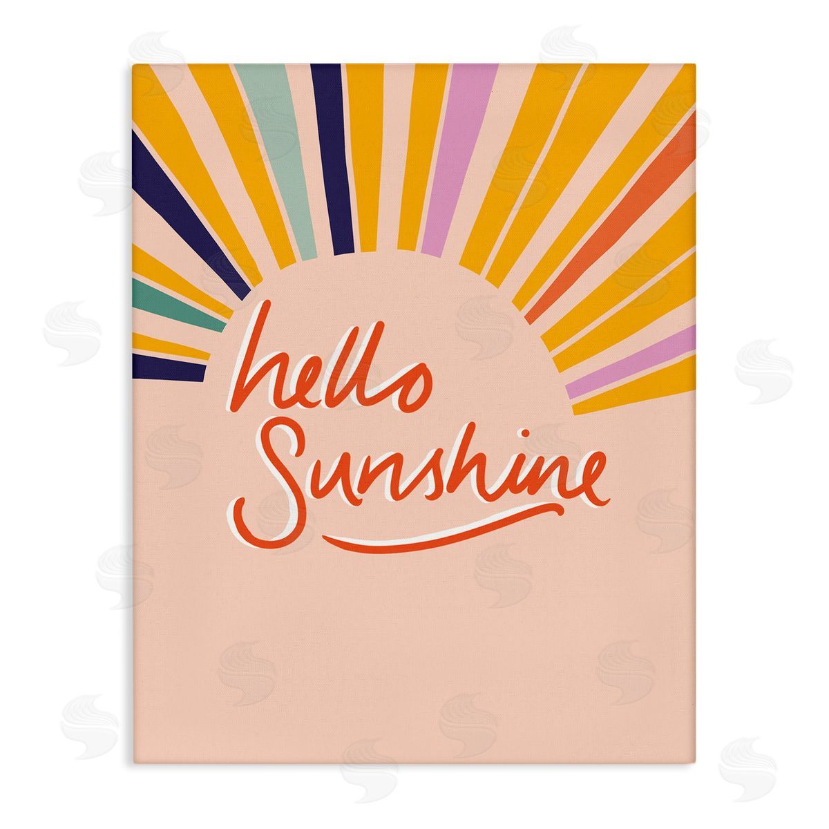 Heather McLaughlin Hello Sunshine Exclamation Sunrise Rainbow Rays