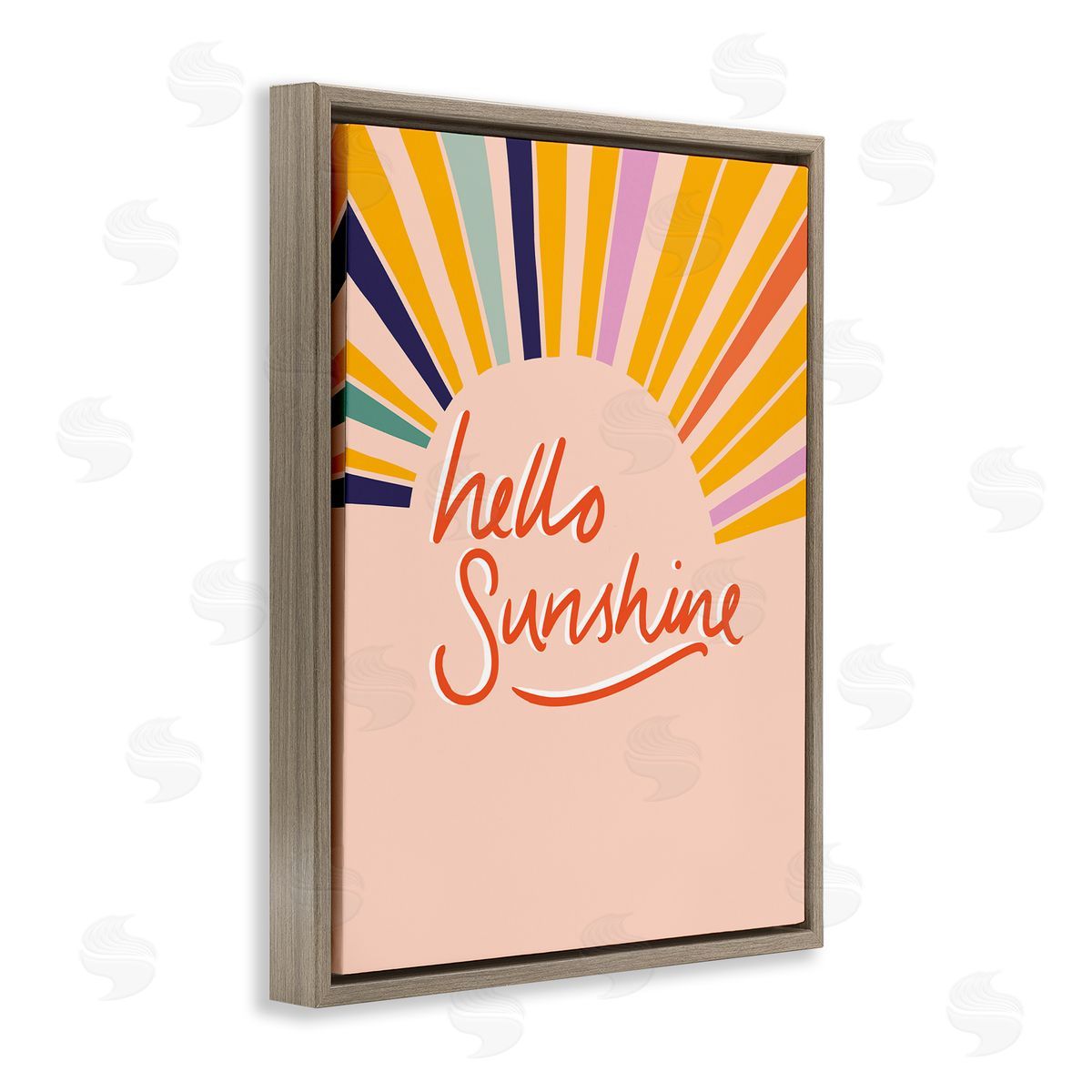 Heather McLaughlin Hello Sunshine Exclamation Sunrise Rainbow Rays