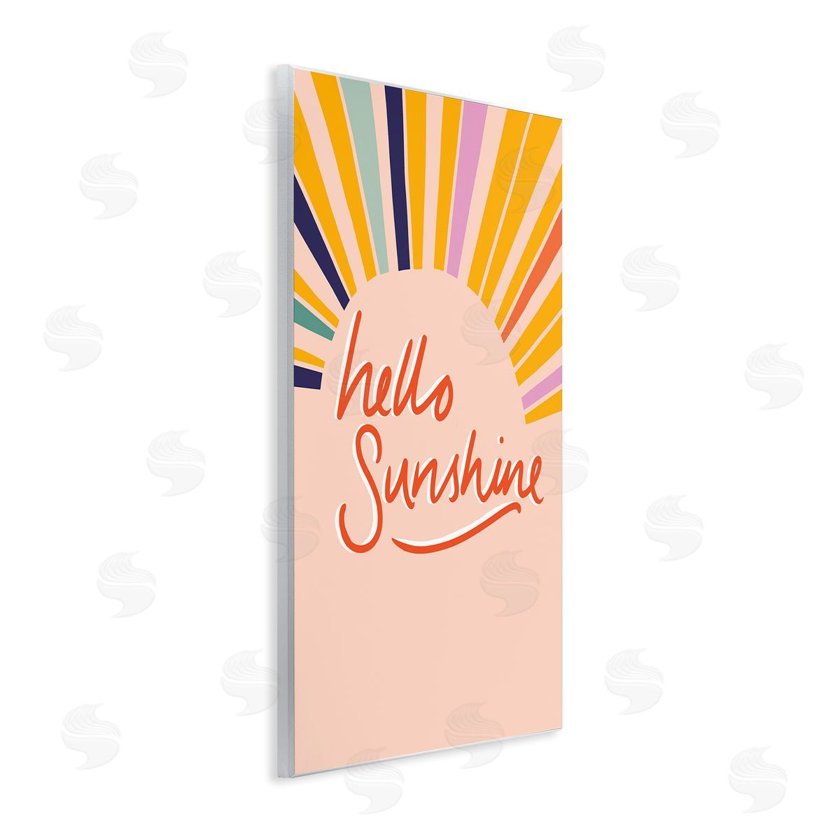Heather McLaughlin Hello Sunshine Exclamation Sunrise Rainbow Rays