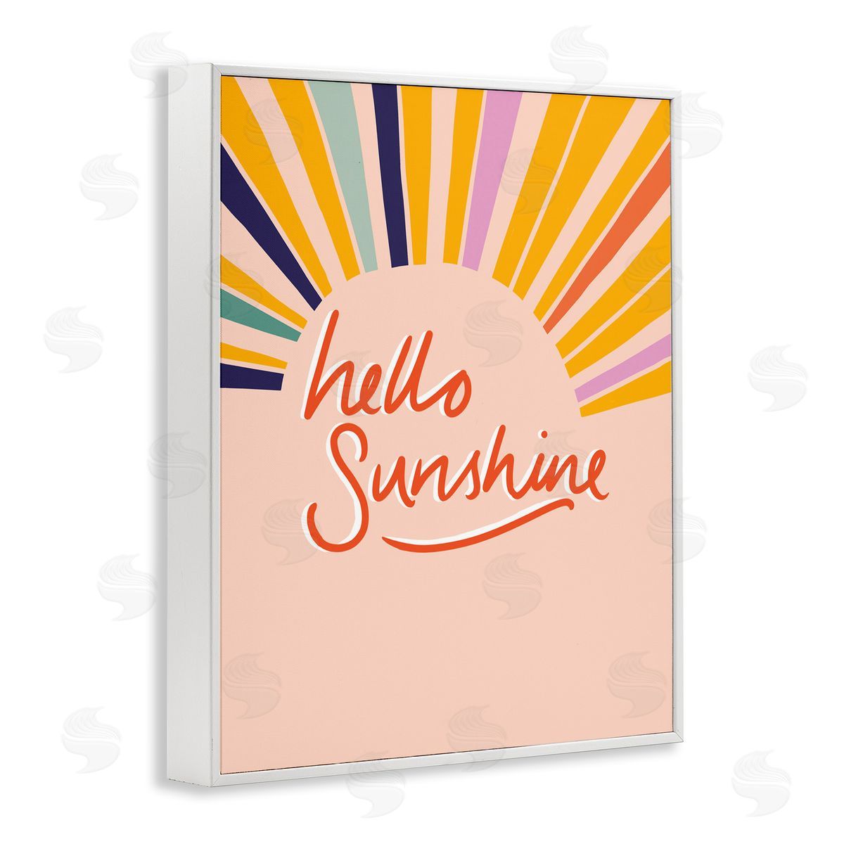 Heather McLaughlin Hello Sunshine Exclamation Sunrise Rainbow Rays