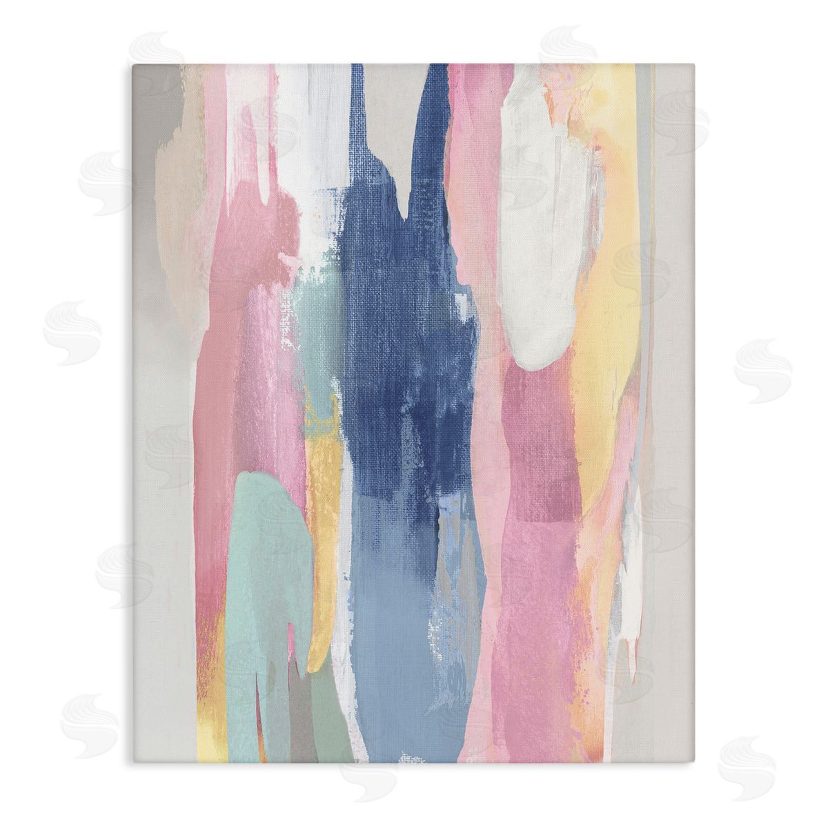 Jackie Hanson Pastel Tones Layered Modern Abstract Movements