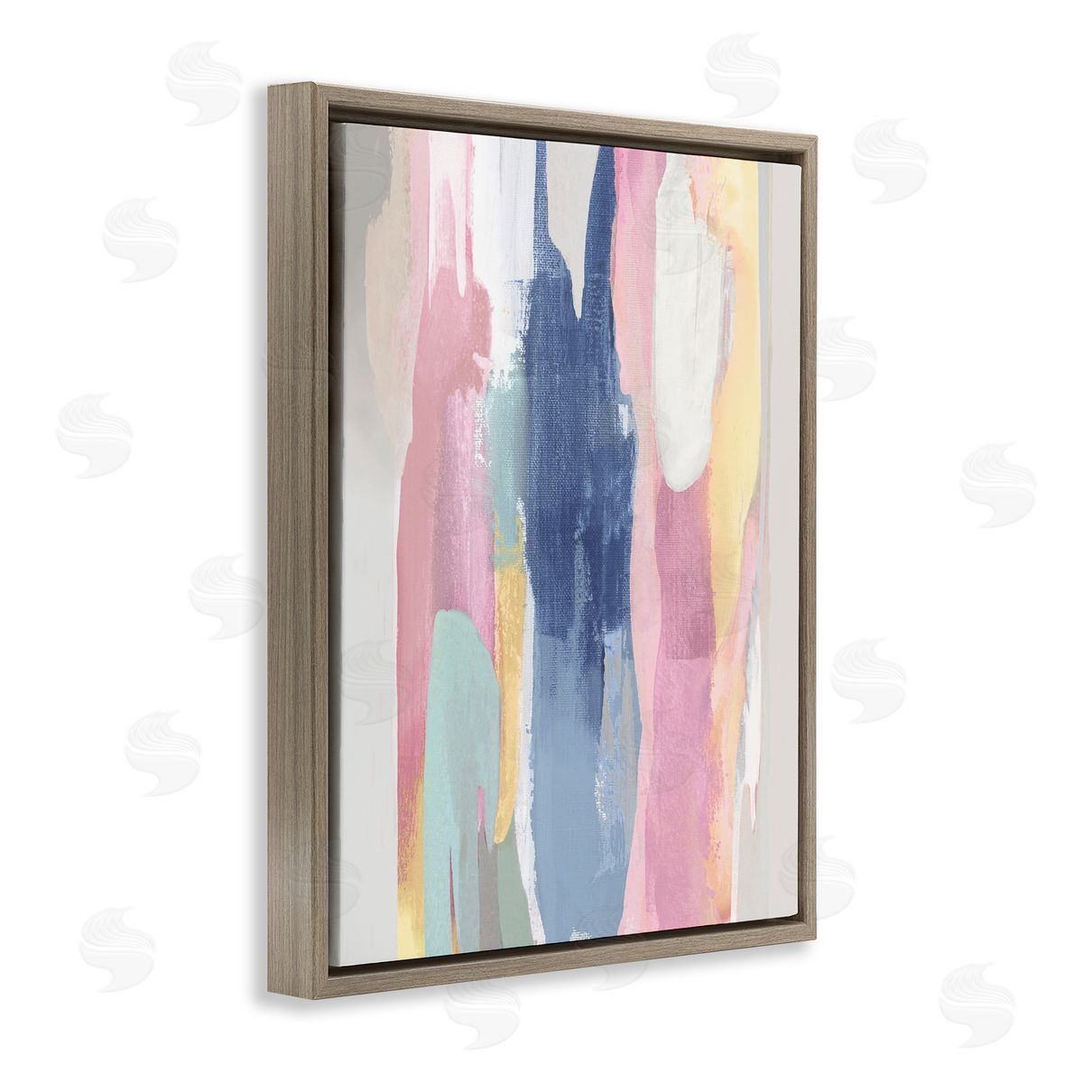 Jackie Hanson Pastel Tones Layered Modern Abstract Movements