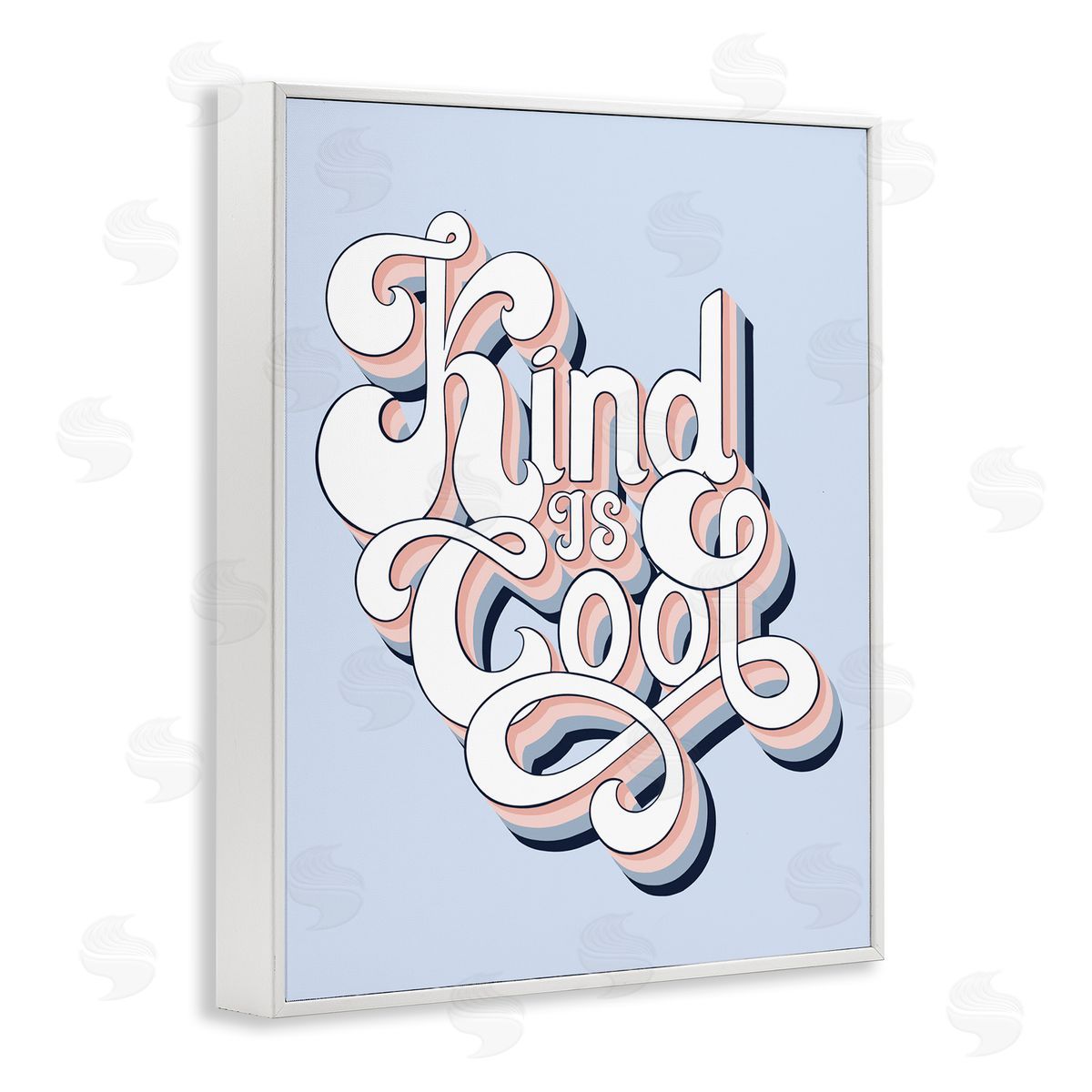 Jo Taylor Kind Is Cool Sentiment Groovy Retro Typography