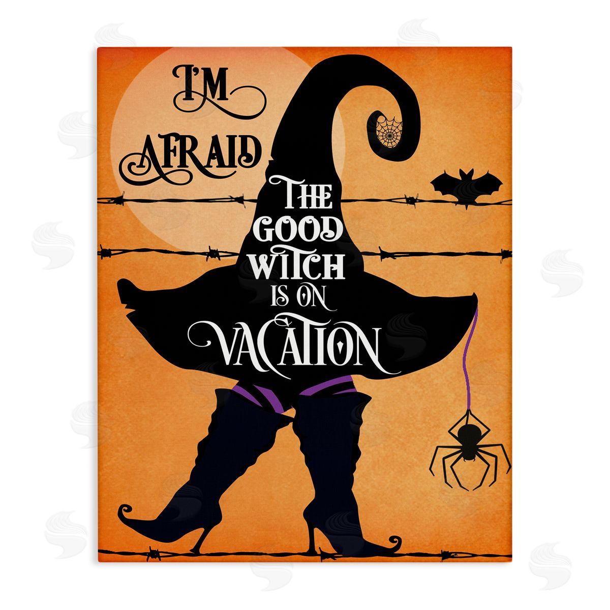 Jill Meyer Good Witch On Vacation Fun Festive Halloween Fantasy