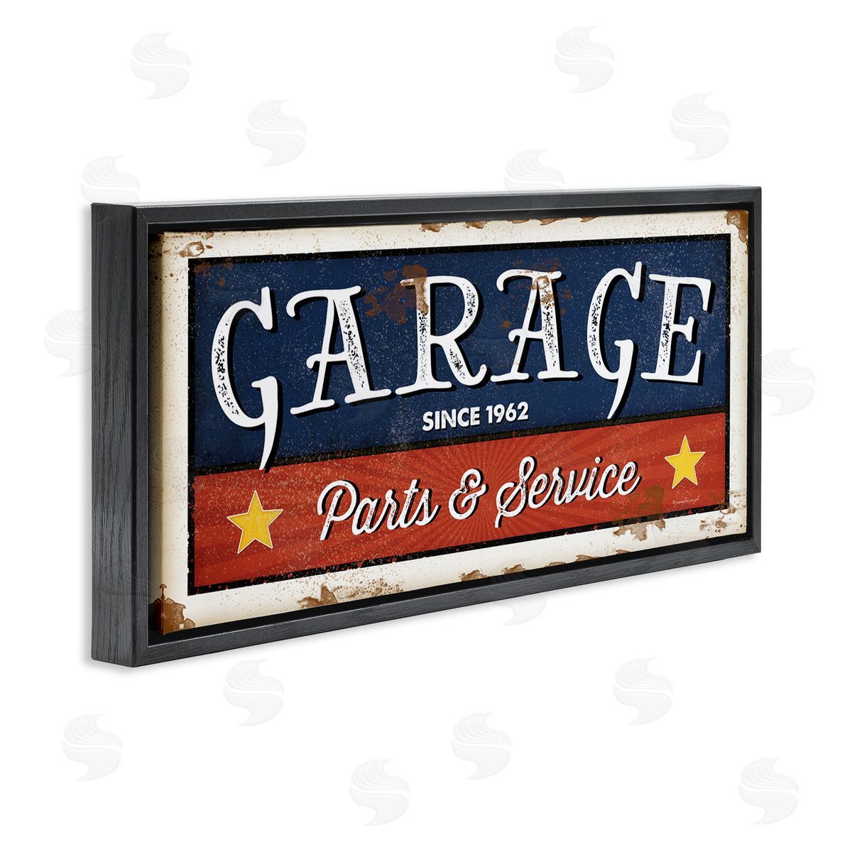 Jennifer Pugh Vintage Americana Garage Sign Parts and Service Phrase
