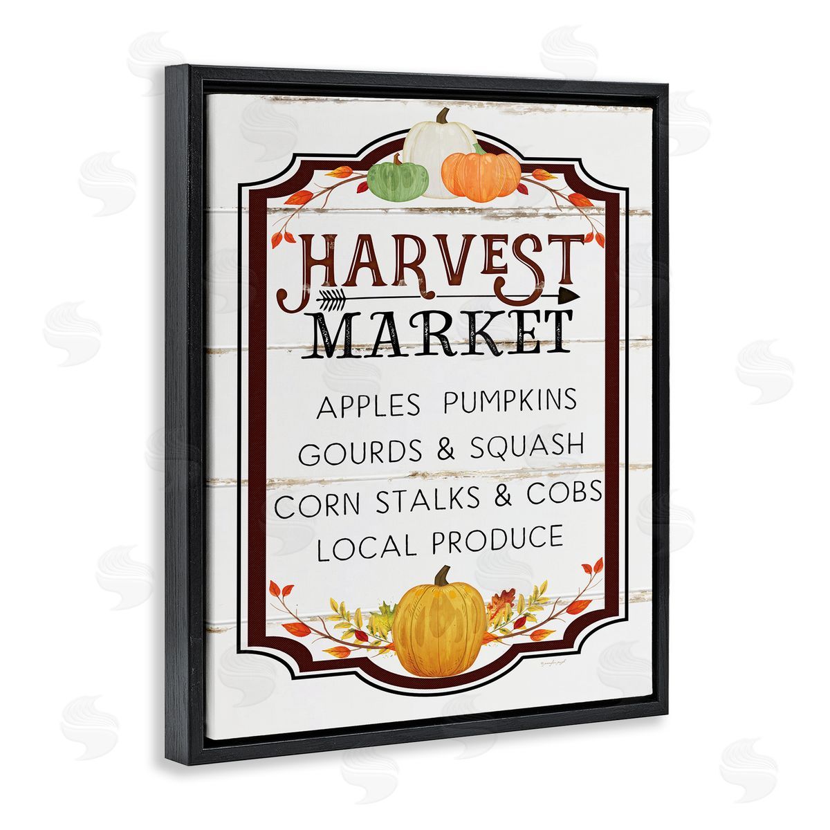 Jennifer Pugh Harvest Market Sign Autumn Seasonal Farm Foods