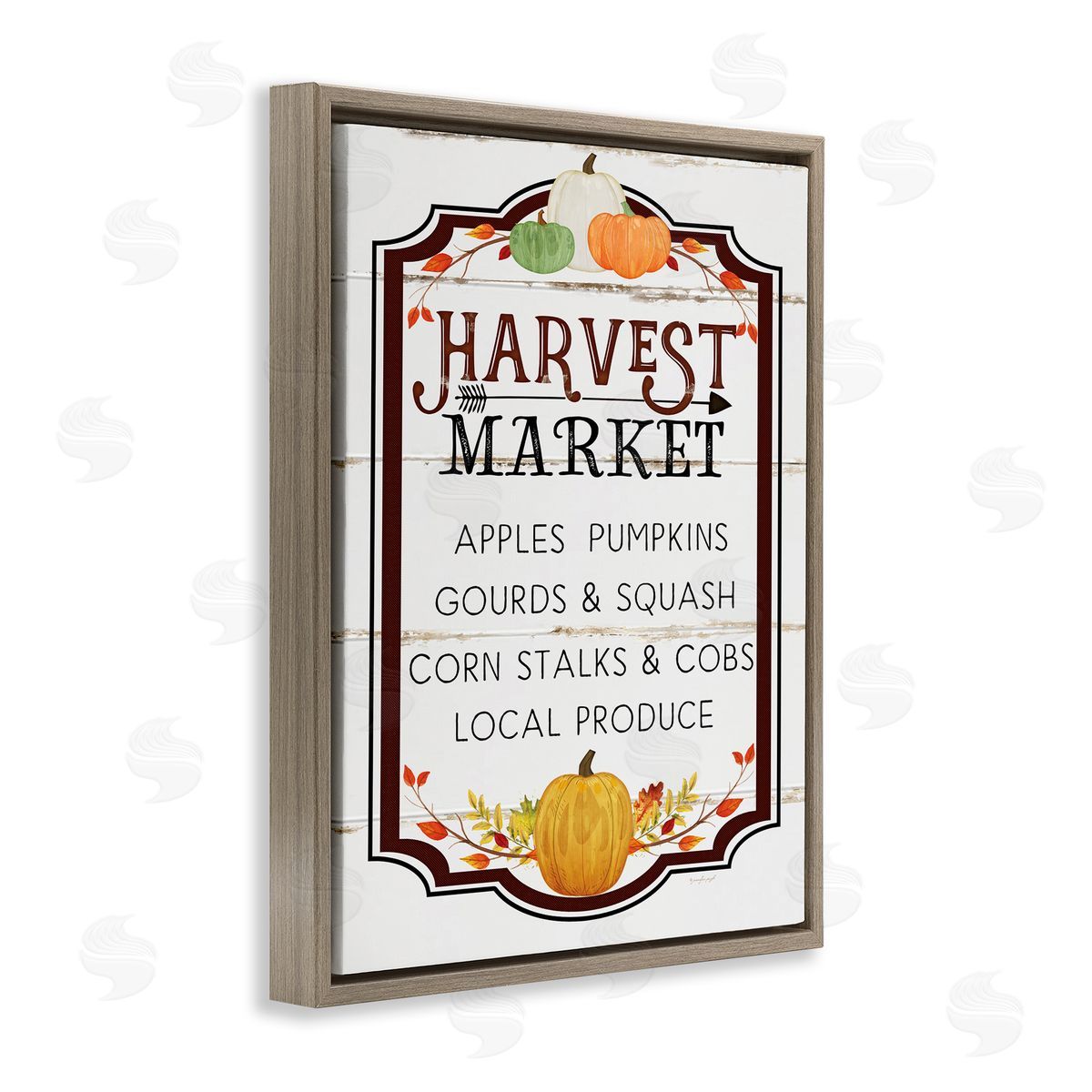 Jennifer Pugh Harvest Market Sign Autumn Seasonal Farm Foods