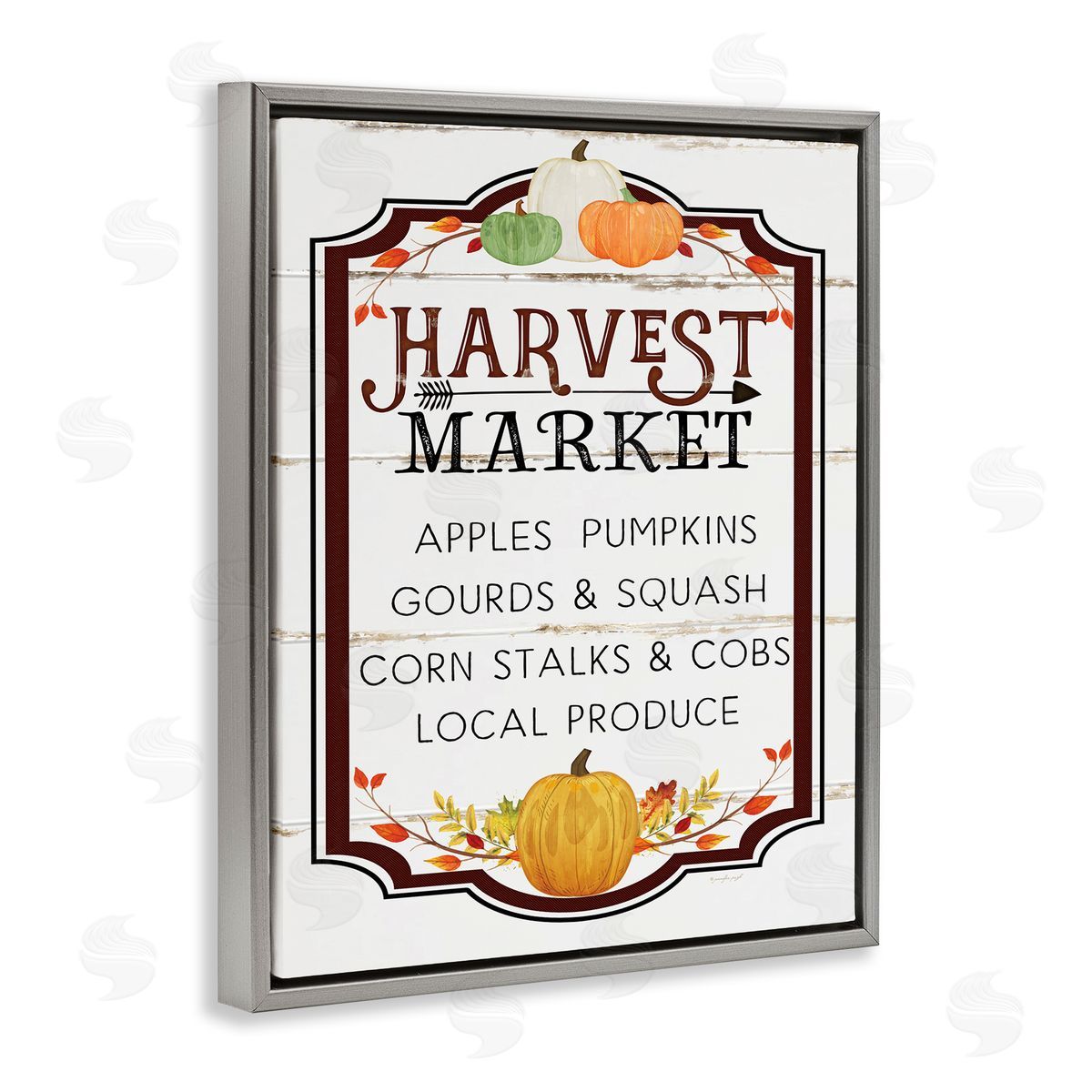 Jennifer Pugh Harvest Market Sign Autumn Seasonal Farm Foods