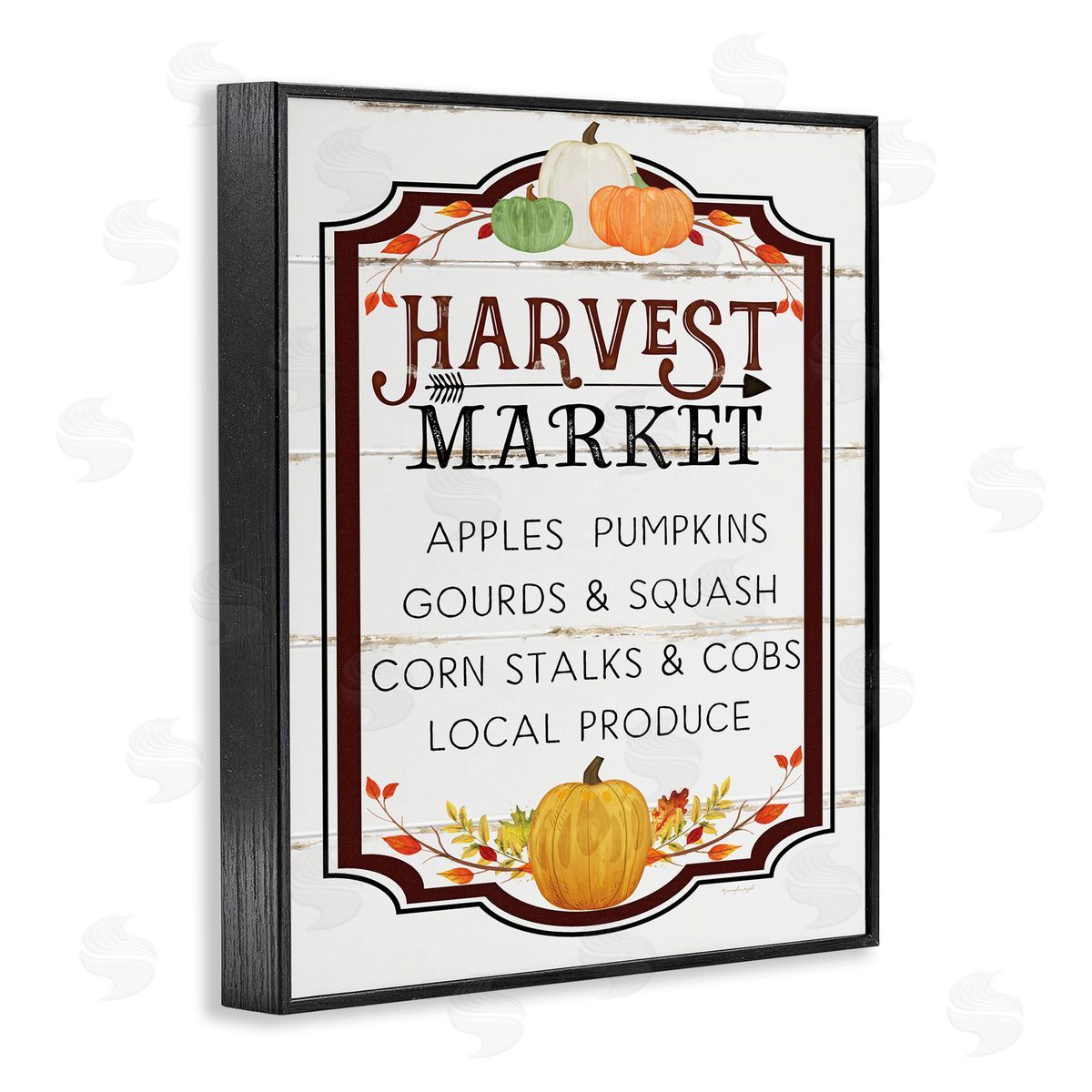 Jennifer Pugh Harvest Market Sign Autumn Seasonal Farm Foods