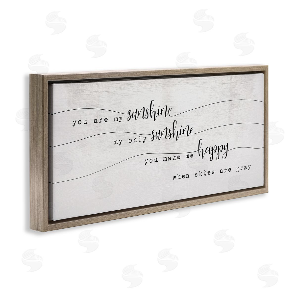 Stupell Studio My Only Sunshine Sentiment Whimsical Script Typography