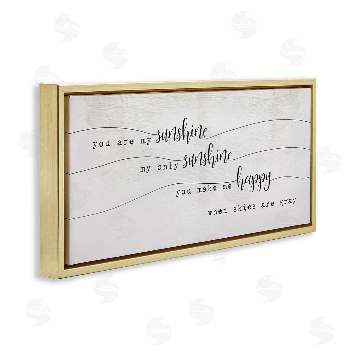 Stupell Studio My Only Sunshine Sentiment Whimsical Script Typography