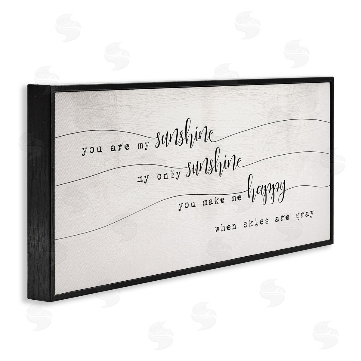 Stupell Studio My Only Sunshine Sentiment Whimsical Script Typography