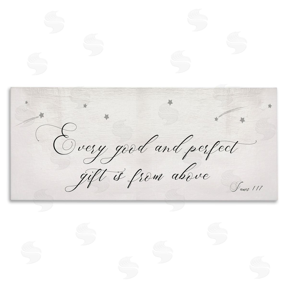 Stupell Studio Good Perfect Gift fr_sideom Above Sentiment Shooting Stars