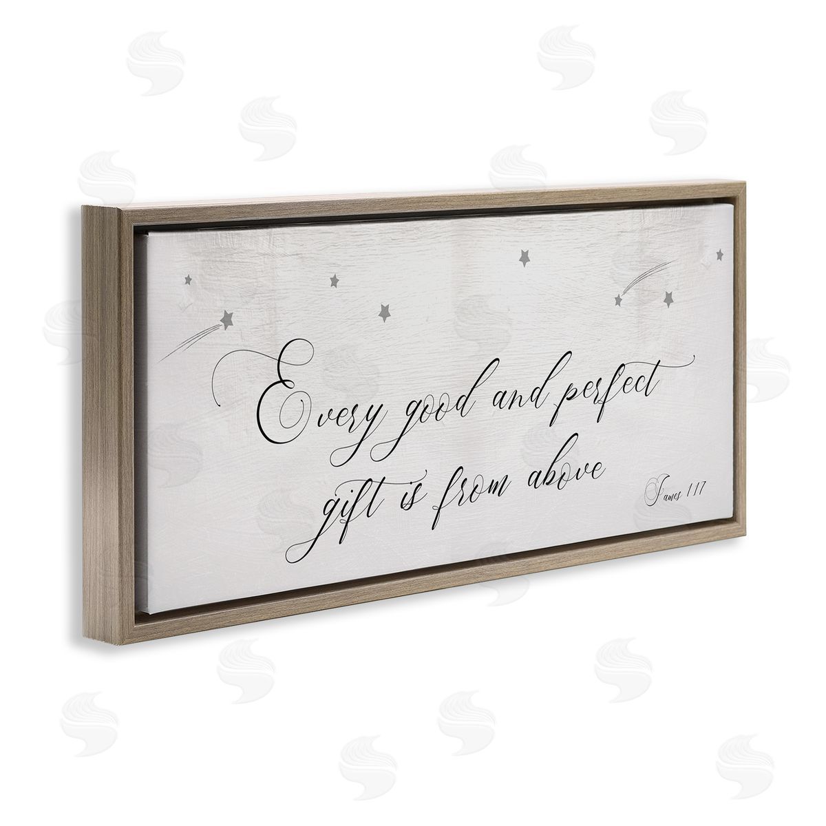 Stupell Studio Good Perfect Gift fr_sideom Above Sentiment Shooting Stars