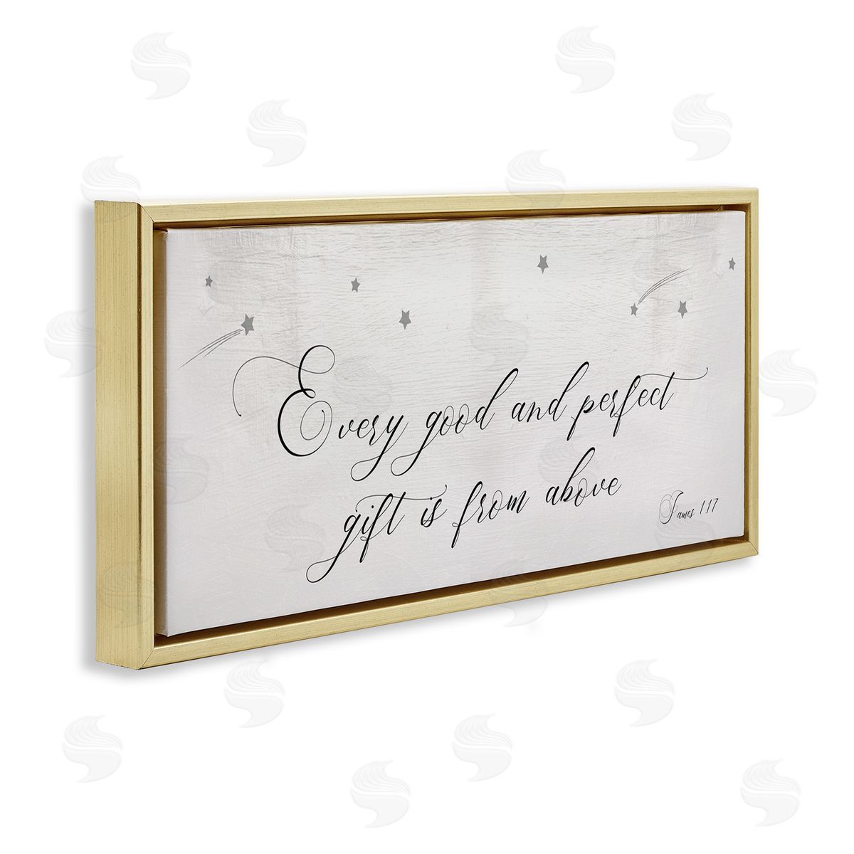 Stupell Studio Good Perfect Gift fr_sideom Above Sentiment Shooting Stars