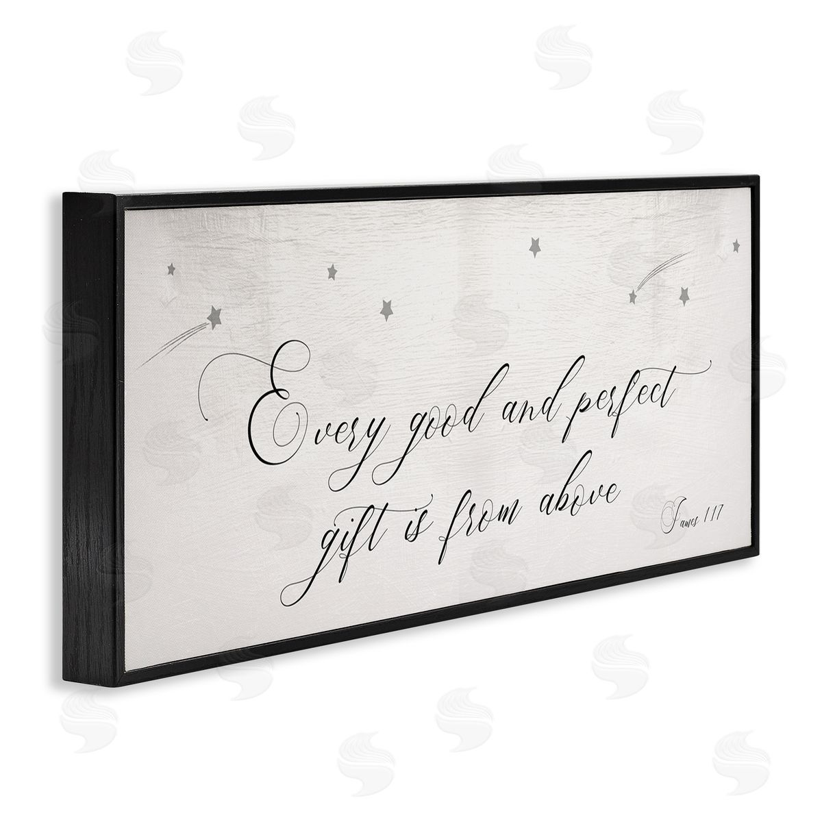 Stupell Studio Good Perfect Gift fr_sideom Above Sentiment Shooting Stars