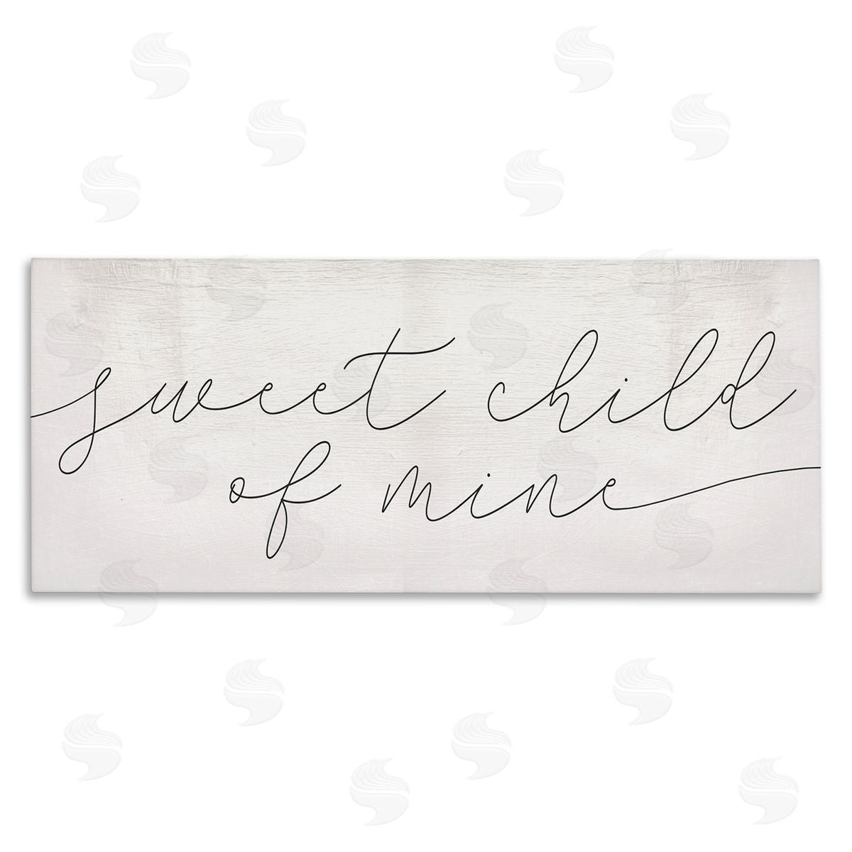 Stupell Studio Sweet Child of Mine Phrase Cozy Family Typography