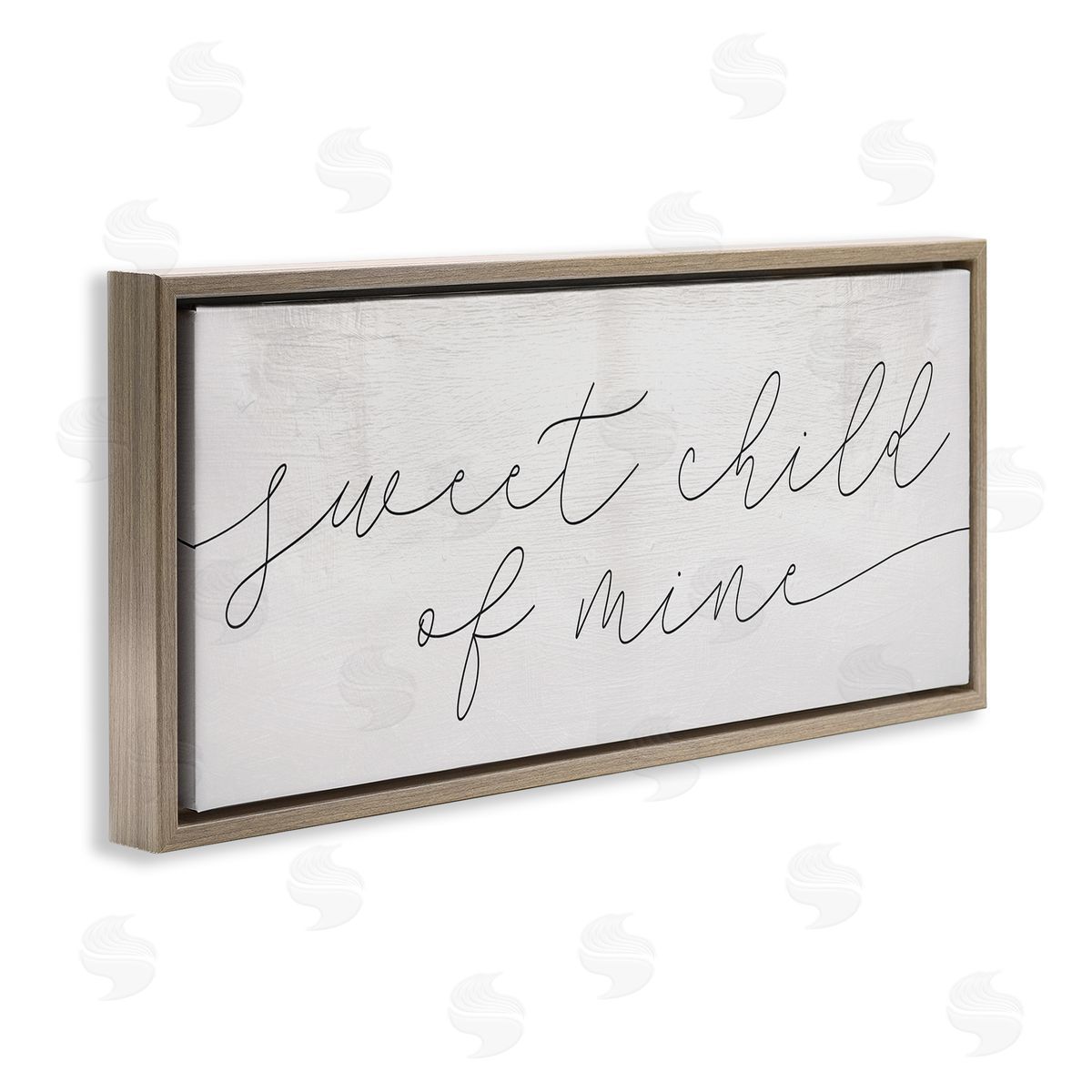 Stupell Studio Sweet Child of Mine Phrase Cozy Family Typography