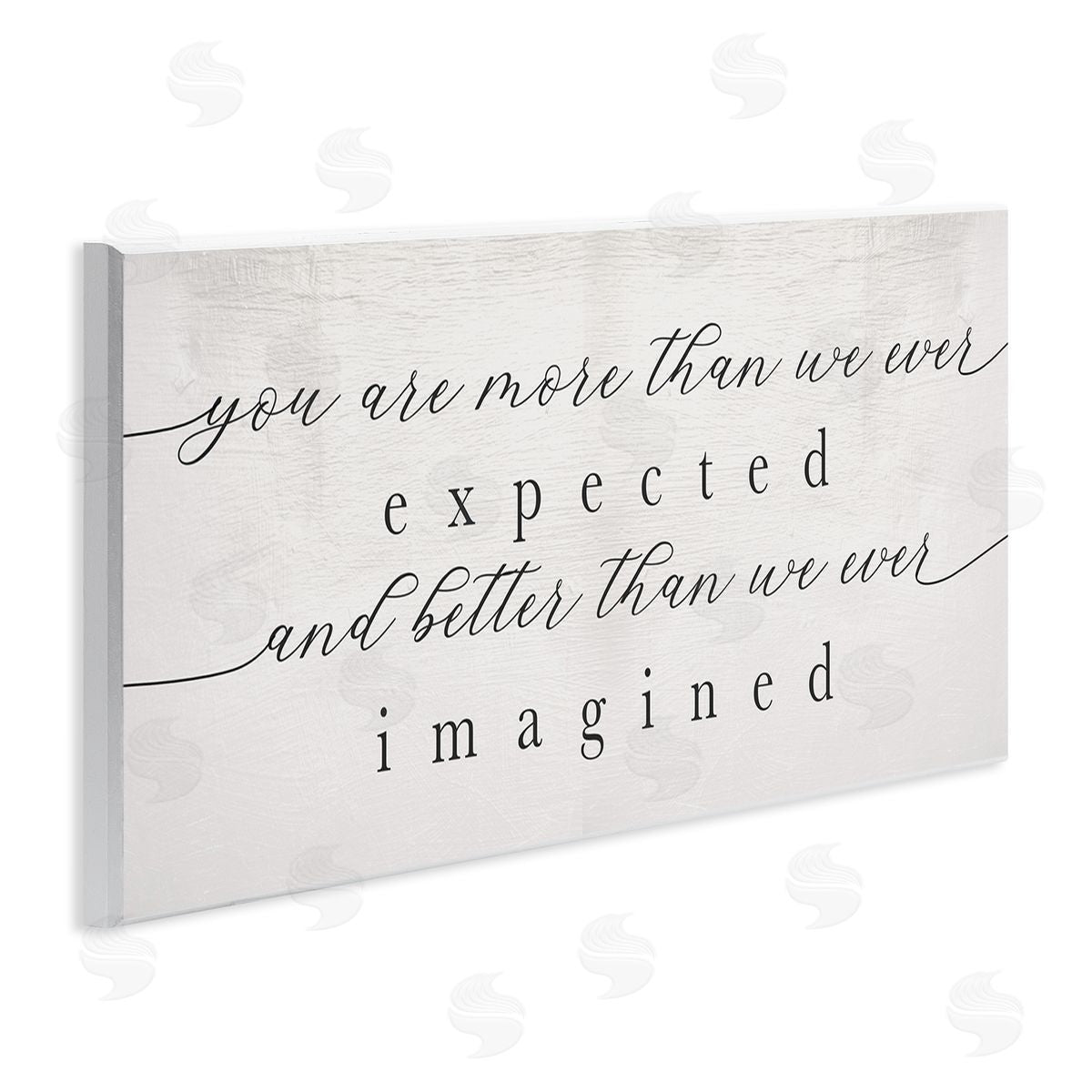 Stupell Studio More Than Expected Better Than Imagined Family Sentiment