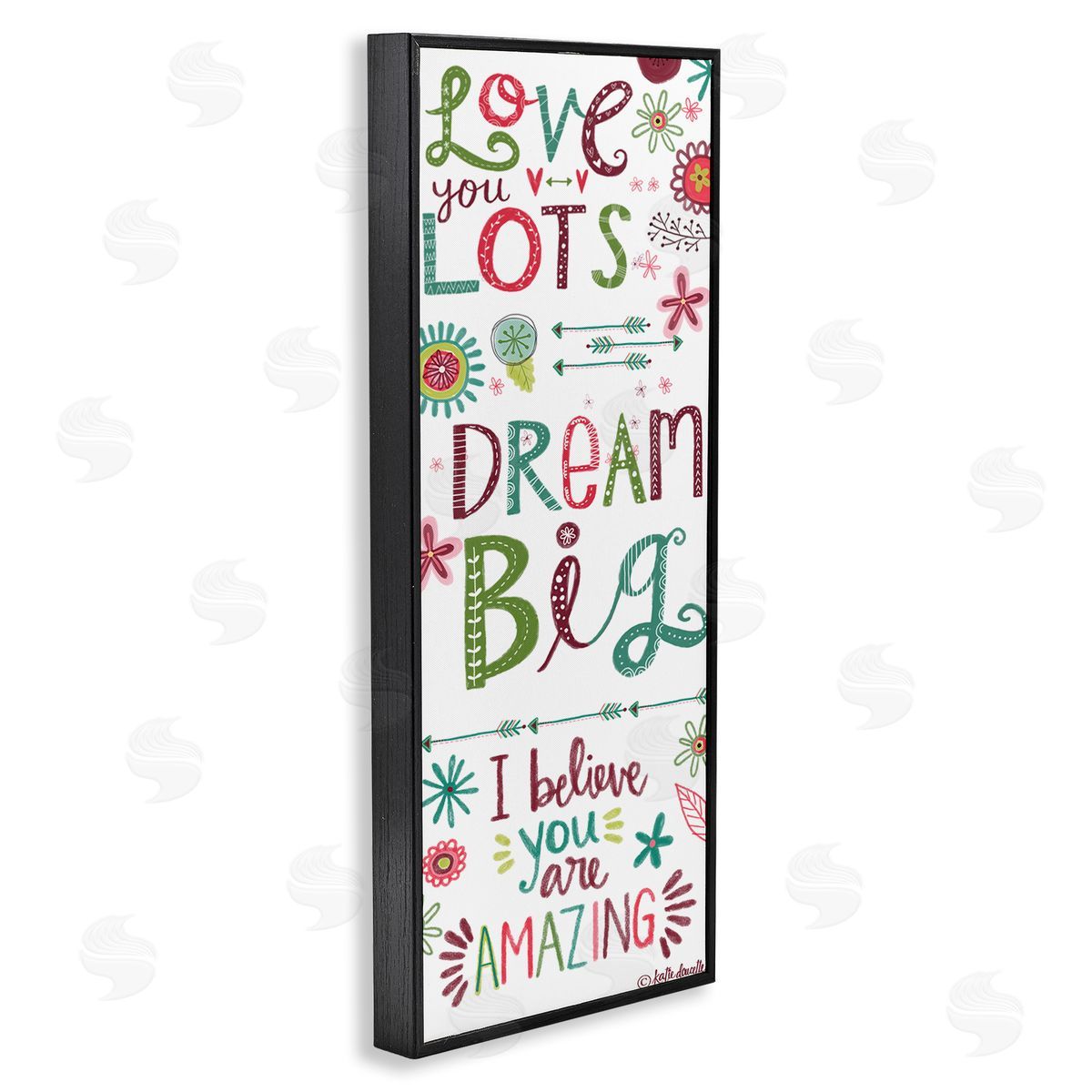 Katie Doucette Love You Lots Inspirational Phrases Playful Patterned Typography