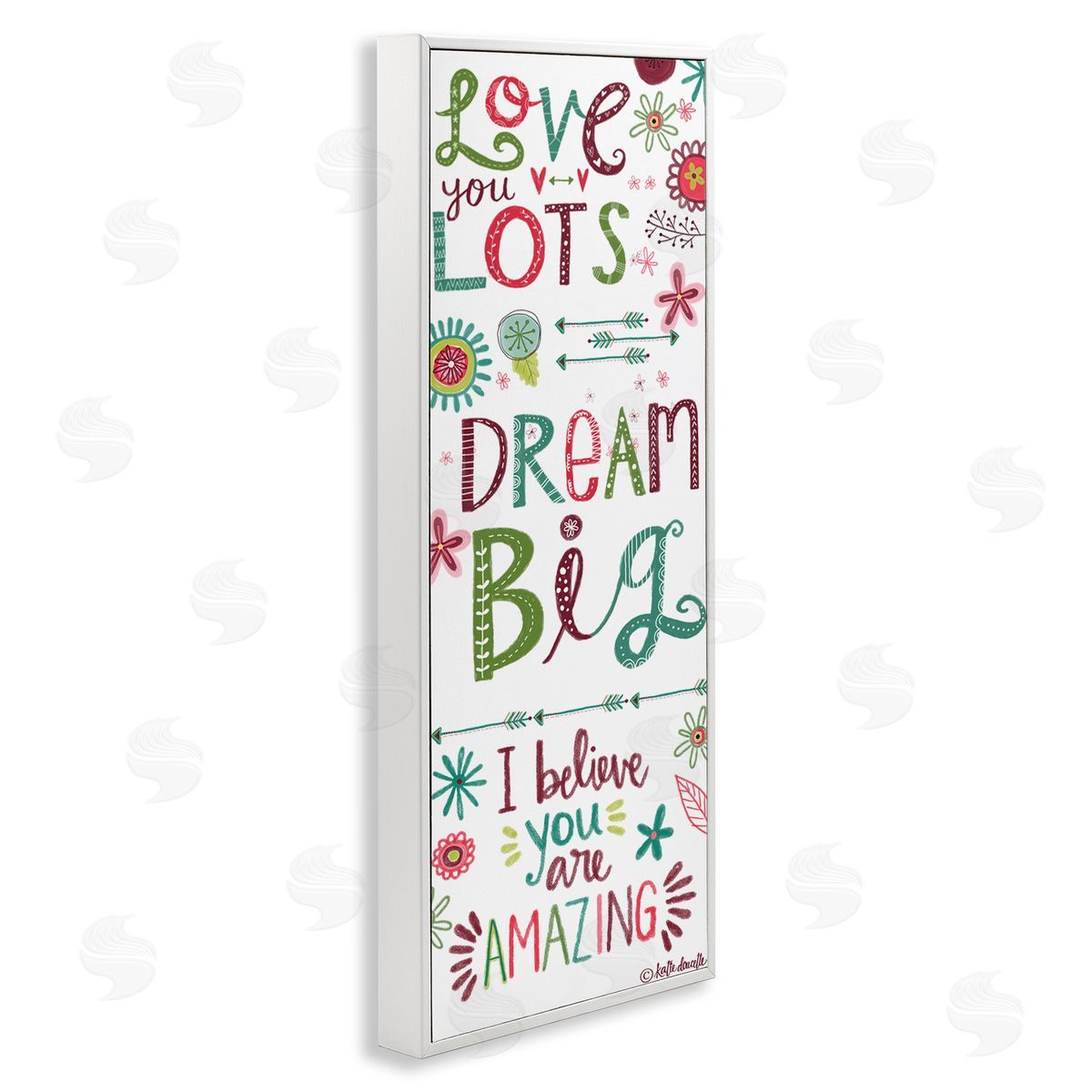 Katie Doucette Love You Lots Inspirational Phrases Playful Patterned Typography