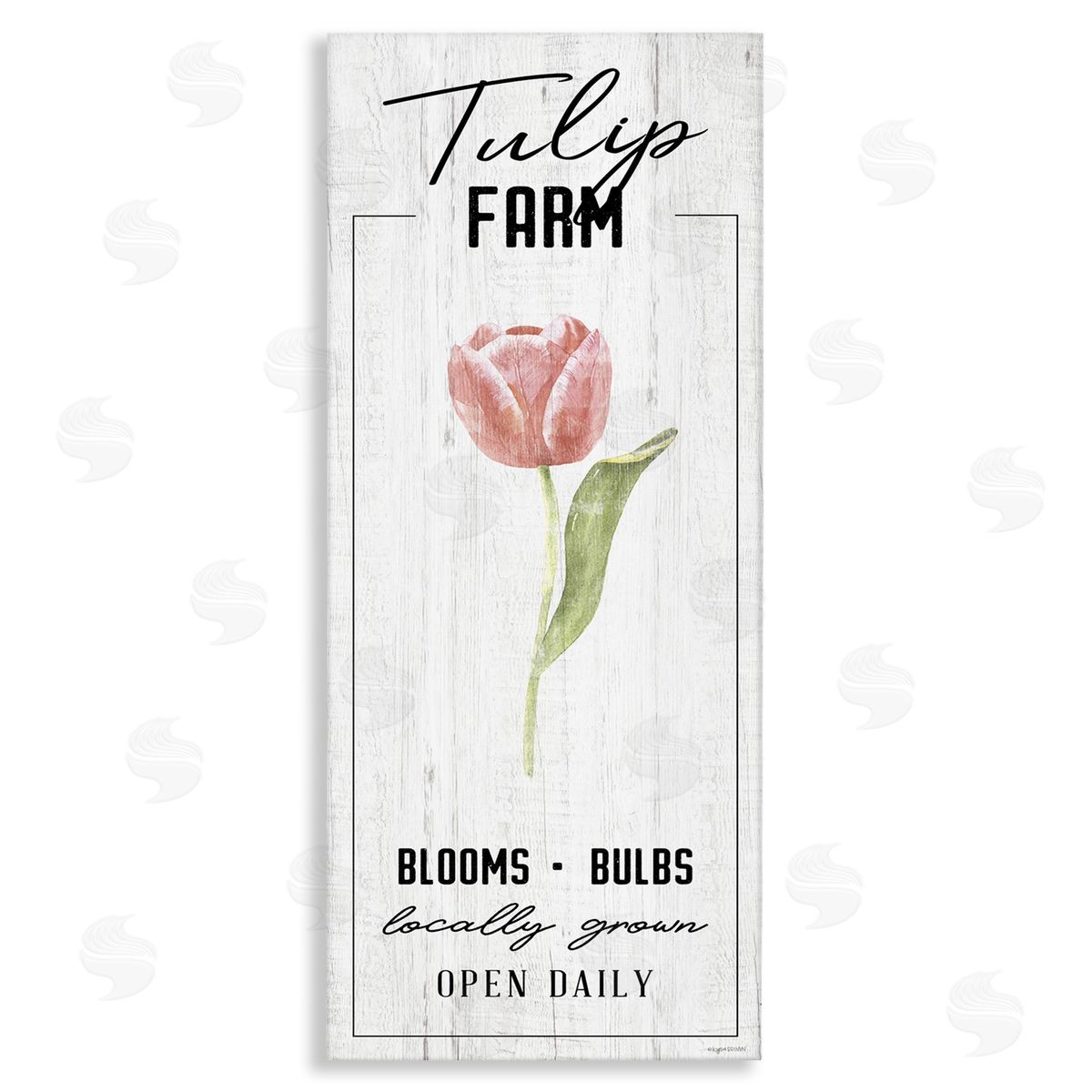 Lady Louise Designs Tulip Farm Pink Country Floral Locally Grown Blooms