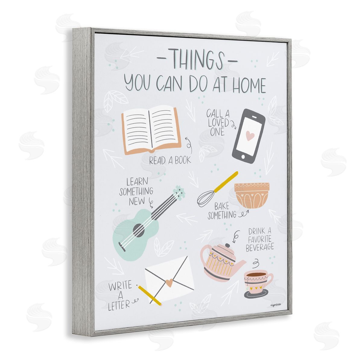 Lady Louise Designs Things To Do At Home Illustrated Self Care Guide