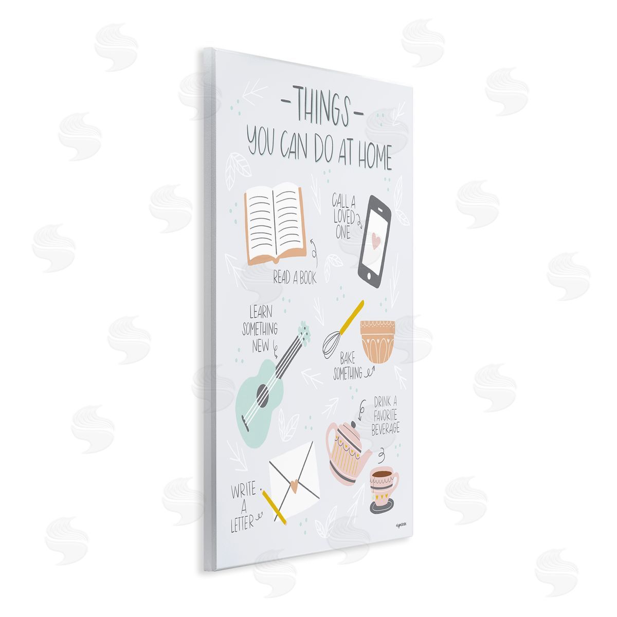 Lady Louise Designs Things To Do At Home Illustrated Self Care Guide