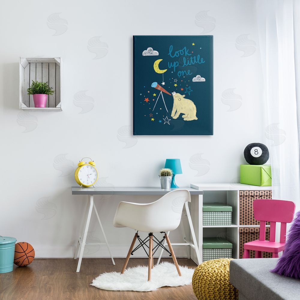 Lisa Barlow Look Up Little One Phrase Kid's Telescope Bear