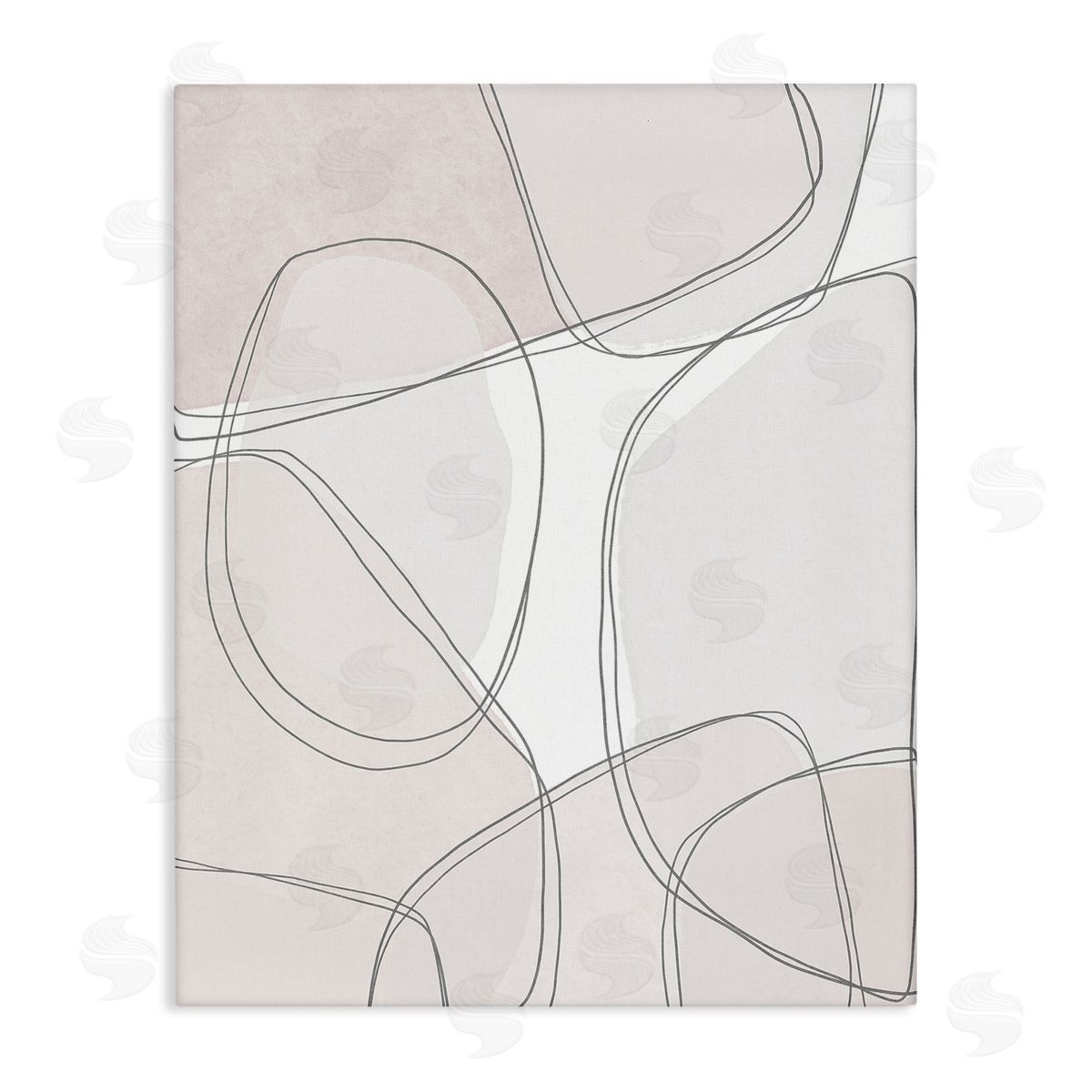 Leah Straatsma Modern Lines and Shape Abstractions Thin Grey Details