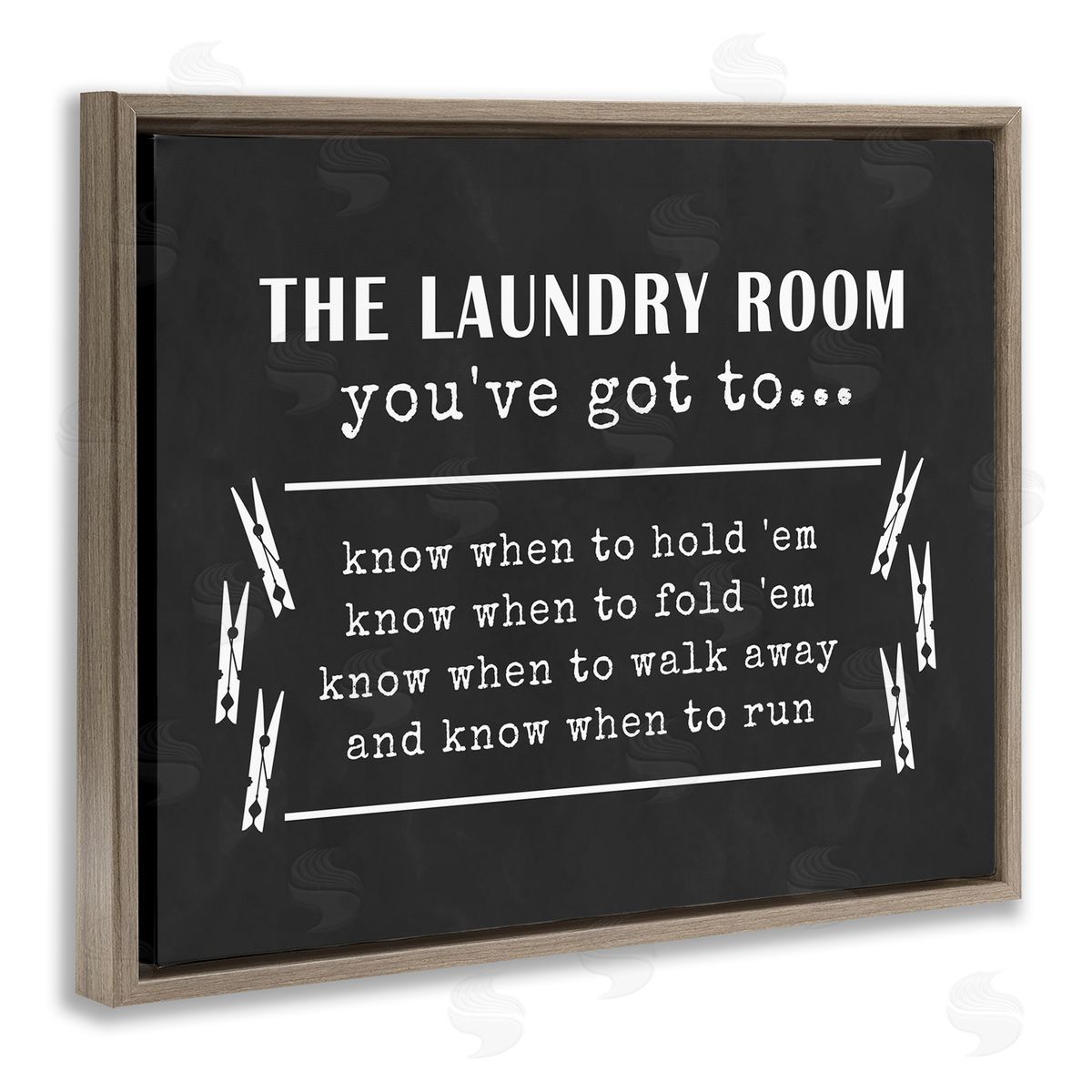 Lettered and Lined Laundry Room You've Got to Know When Phrases 
