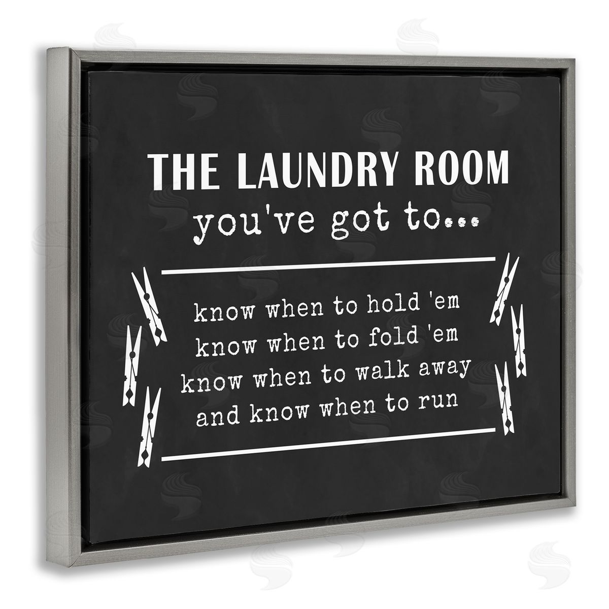 Lettered and Lined Laundry Room You've Got to Know When Phrases 