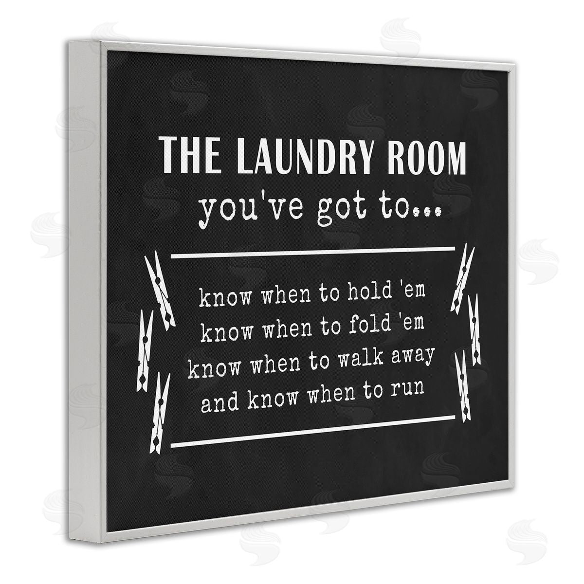 Lettered and Lined Laundry Room You've Got to Know When Phrases 