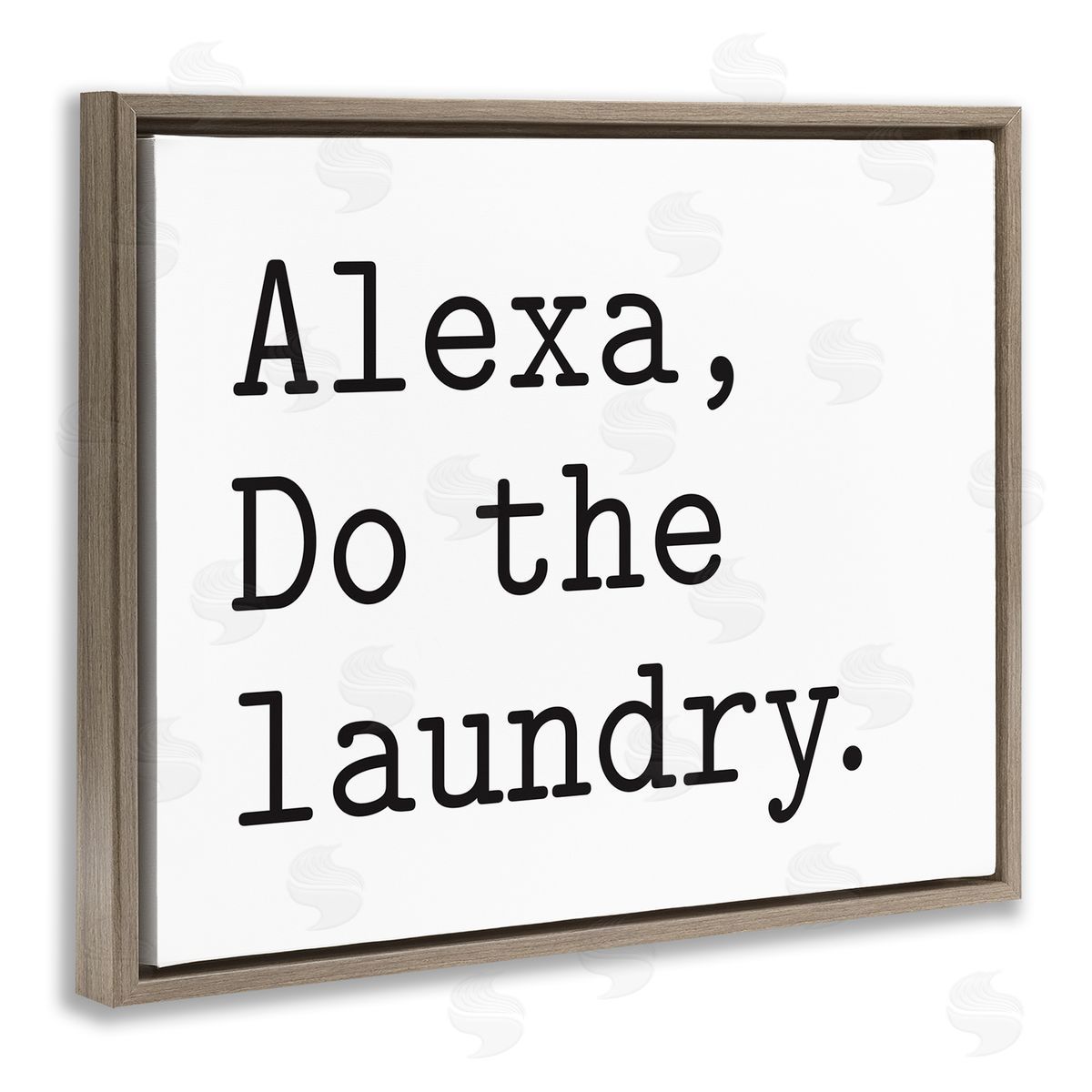 Lettered and Lined Alexa Do the Laundry Typewriter Typography Minimal Text