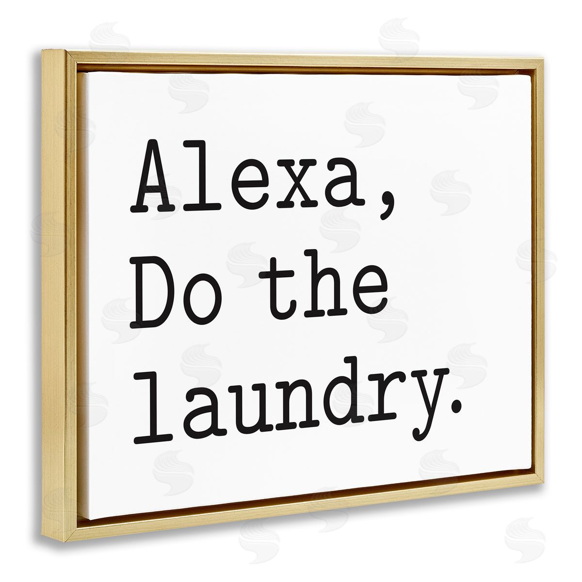 Lettered and Lined Alexa Do the Laundry Typewriter Typography Minimal Text