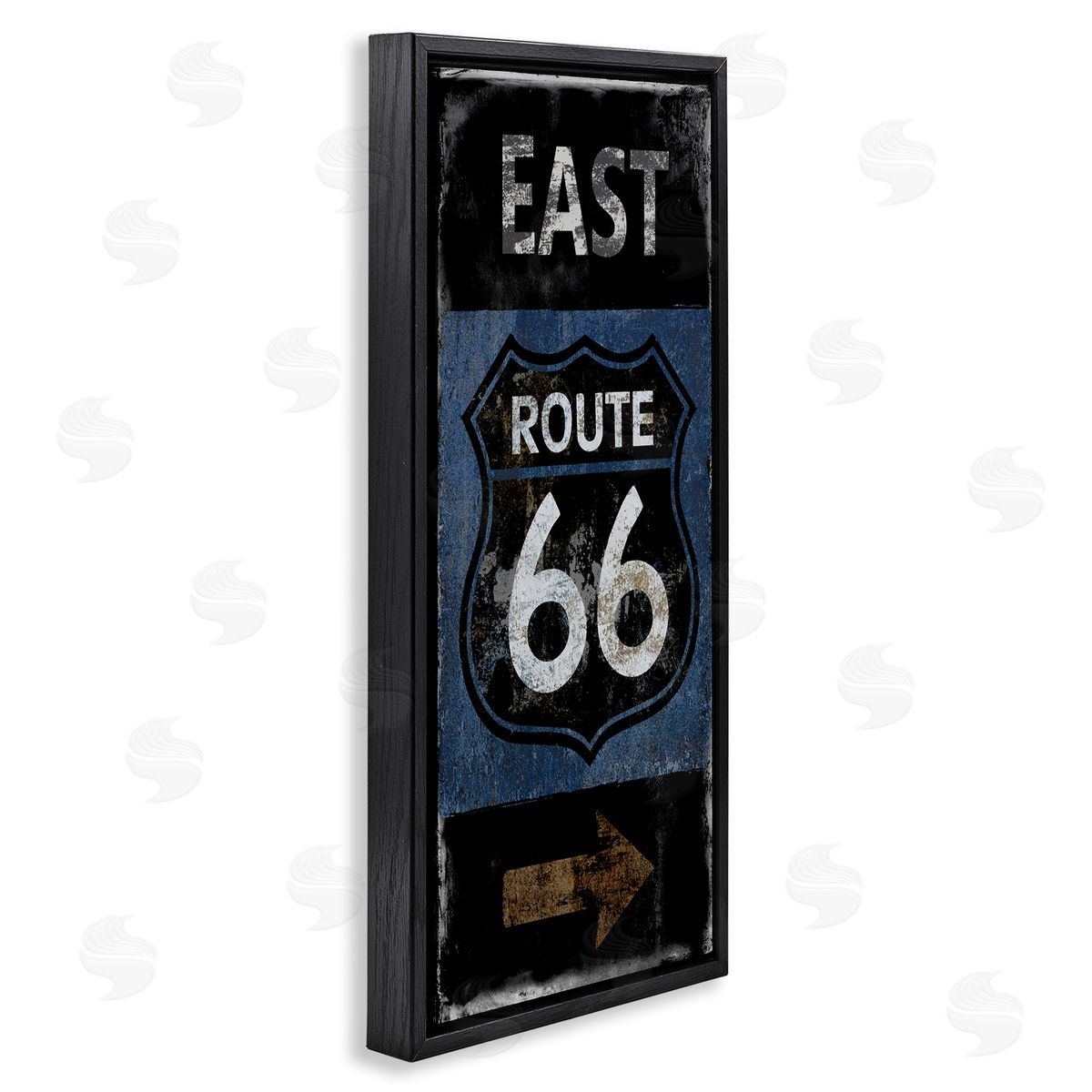 Luke Wilson Route 66 Highway Symbol Blue Right Arrow Directional